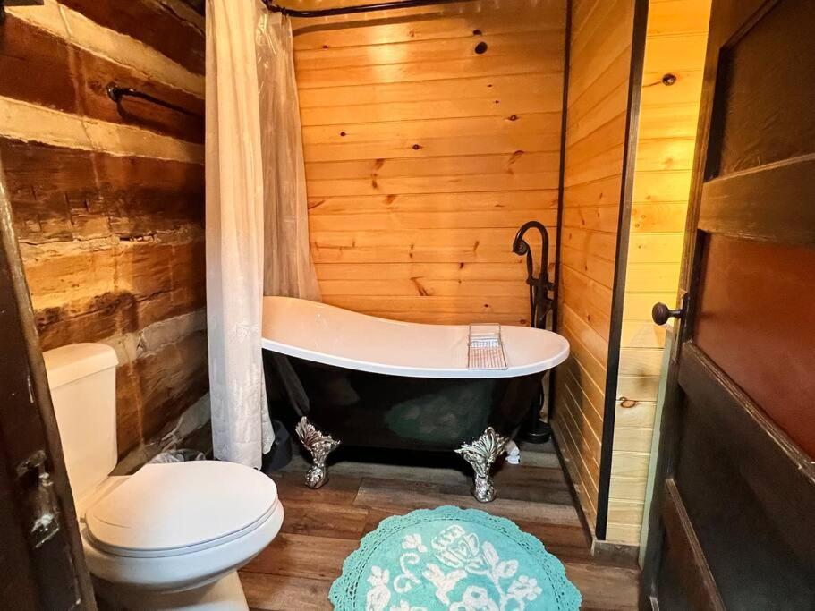 Boozy Bear Bungalow Romantic Cabin 5 Mins 2 Downtown With Hot Tub And Fire Pit Gatlinburg Εξωτερικό φωτογραφία